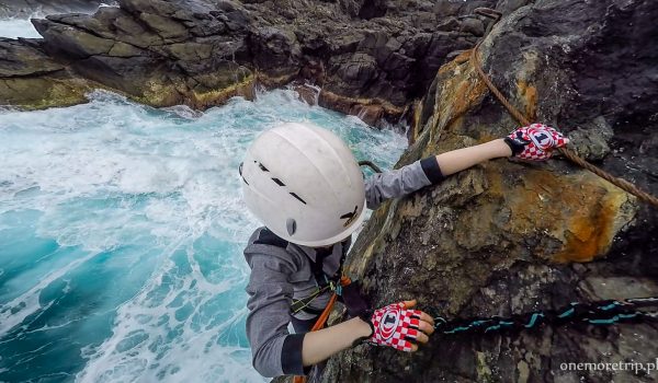 Via ferrata Looking at the sea, I dreamt
