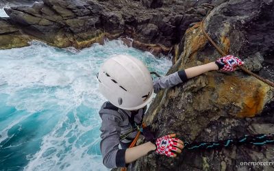 Via ferrata Looking at the sea, I dreamt