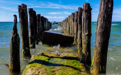 Plaża między Mielnem a Unieściem