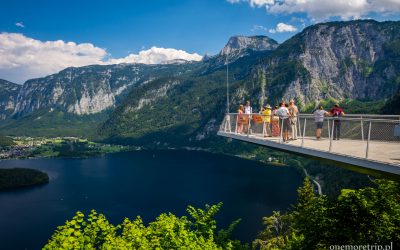 Platforma Skywalk ponad Hallstatt